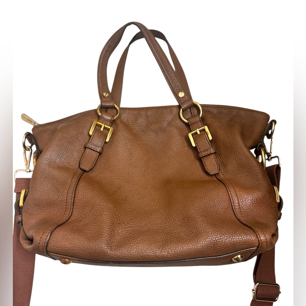 Michael Kors Leather Tote – Camel - Picture 11 of 12
